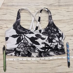 Lululemon flower sports bra